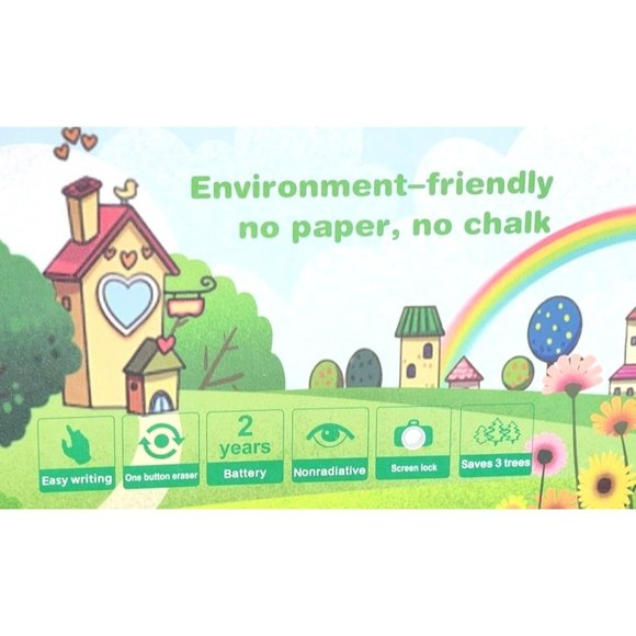 12” LCD Writing Tablet: Environmentally Friendly, Paperless Writing, Saves Trees - Picture 5 of 16